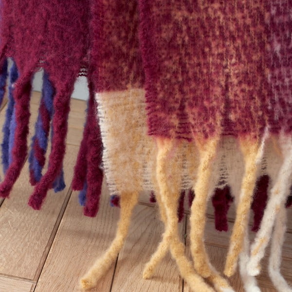 Antklodė ir pledas 130x170 cm Mohair Check – Catherine Lansfield-image-2