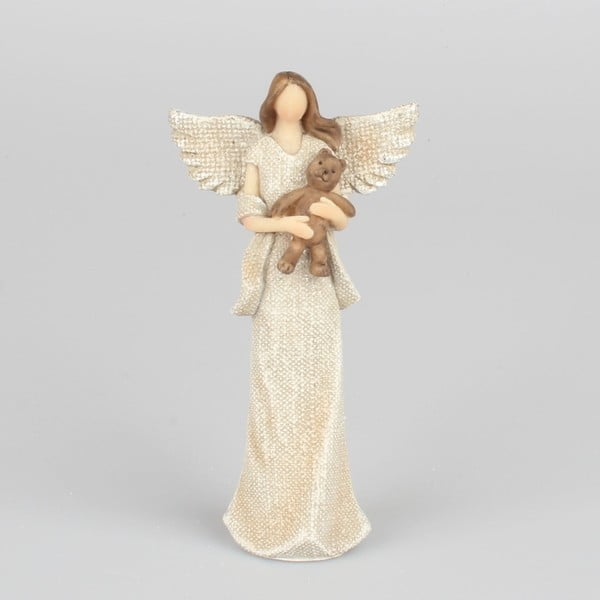 Dakls dekoratyvinė angelo figūrėlė su varine žvake