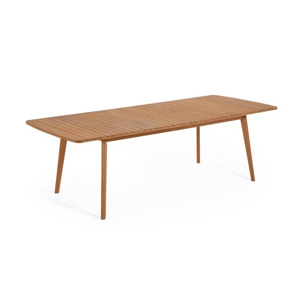 Iš medienos masyvo sodo valgomojo stalas 100x240 cm Hanzel – Kave Home-image-2