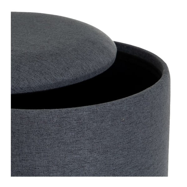 Tamsiai pilkos spalvos pufai 2 vnt. – Casa Selección-image-2