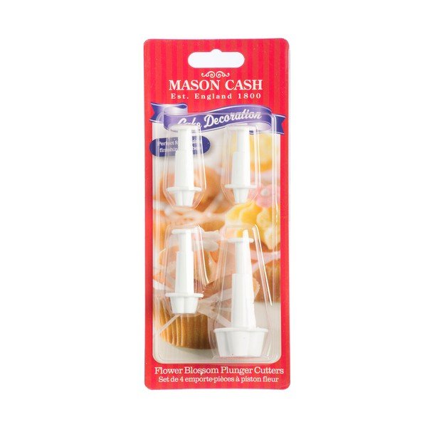 4 gėlių formos pjaustytuvų rinkinys "Mason Cash" pjaustytuvai-image-1