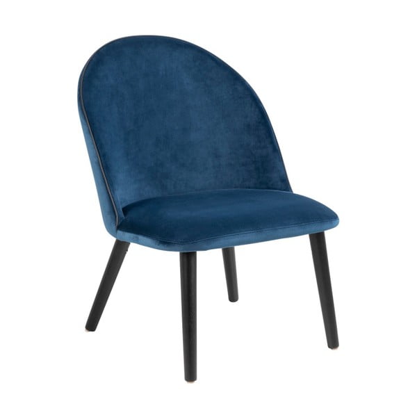 Mėlyna minkšta kėdė Actona Manley