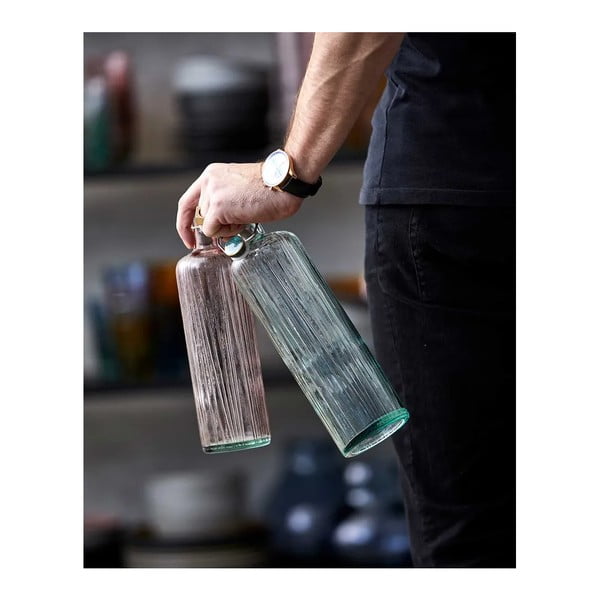 Rožinio stiklinis butelis 750 ml Kusintha - Bitz-image-4