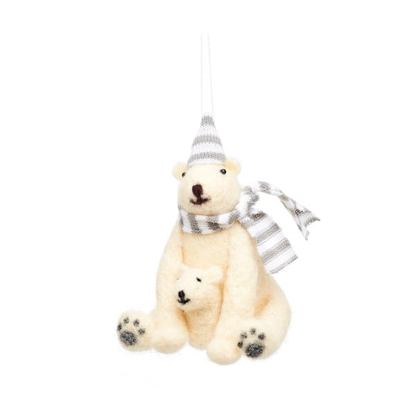 Kalėdinė statulėlė Polar Bear – Sass & Belle