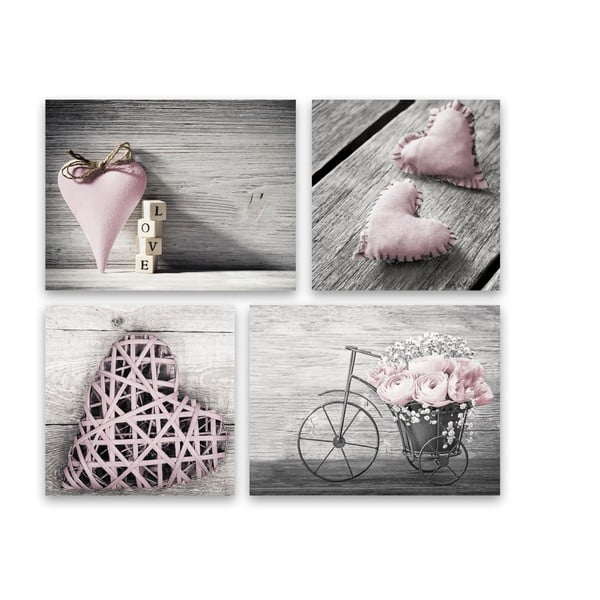 Kelių dalių paveikslas Styler Shabby, 67 x 74 cm-image-1