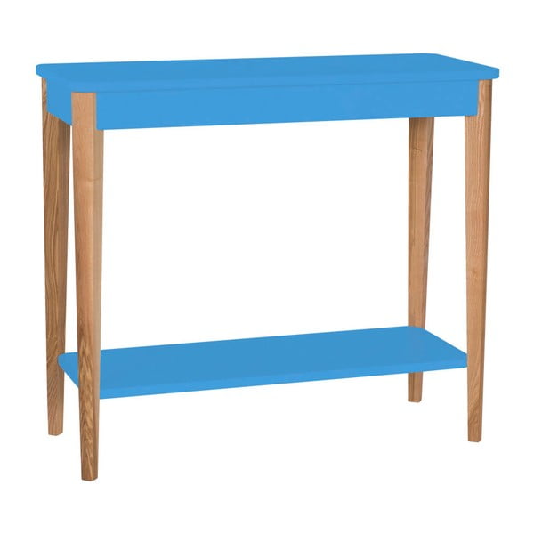 "Ragaba Ashme" mėlynas konsolinis staliukas, plotis 85 cm