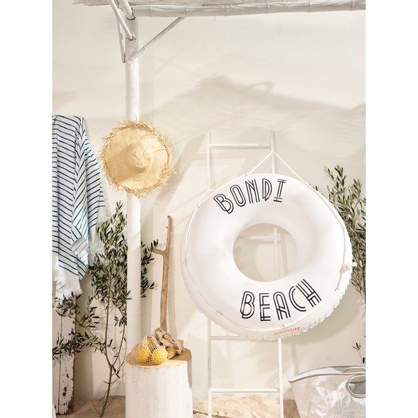 Baltas pripučiamas žiedas Sunnylife Bondi-image-1