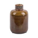 Ruda keraminė vaza PT LIVING Bottle, aukštis 14 cm