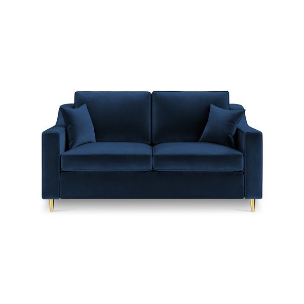 Tamsiai mėlyna dvivietė sofa Mazzini Sofas Marigold-image-1