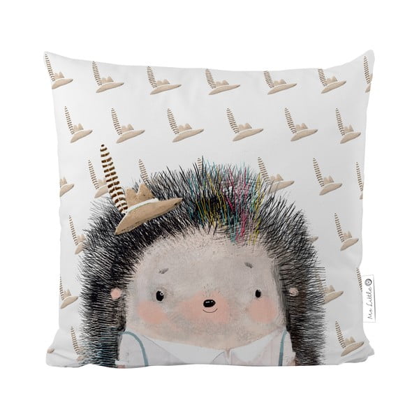 Medvilninė vaikiška pagalvėlė Butter Kings Hedgehog Boy, 45 x 45 cm