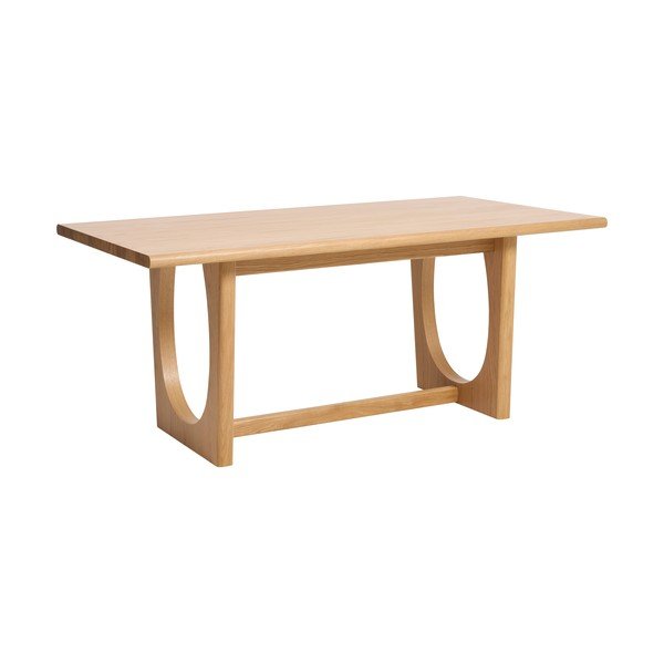 Prailginamas valgomojo stalas iš ąžuolo 95x180 cm Flow – Unique Furniture