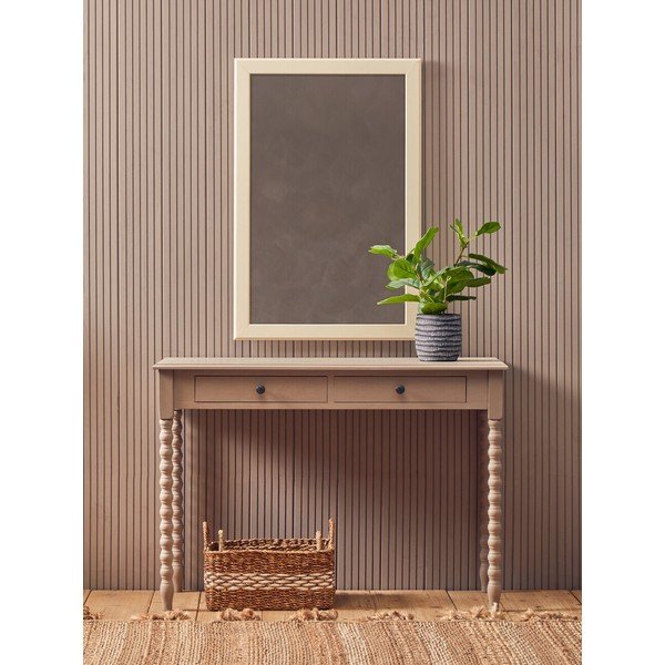 Iš pušies masyvo rašomasis stalas 48x107 cm Heritage – Premier Housewares-image-1