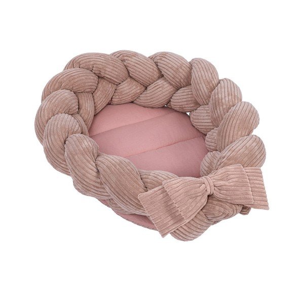 Rožinės spalvos vaikiškas lopšys 47x70 cm – Meowbaby