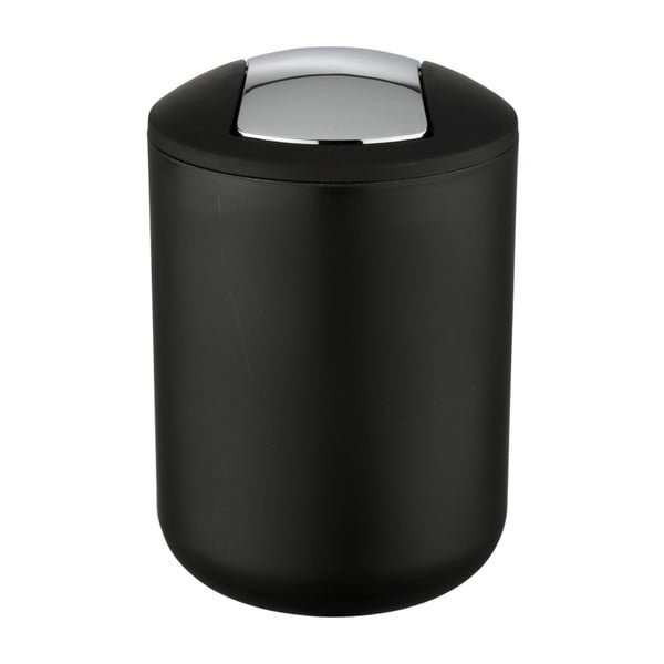 Juoda šiukšliadėžė Wenko Brasil S, aukštis 21 cm-image-2