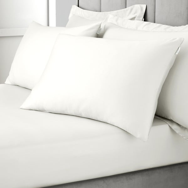 Iš satino medvilnės pagalvės užvalkalai 2 vnt. 50x75 cm Cotton Sateen – Bianca-image-2