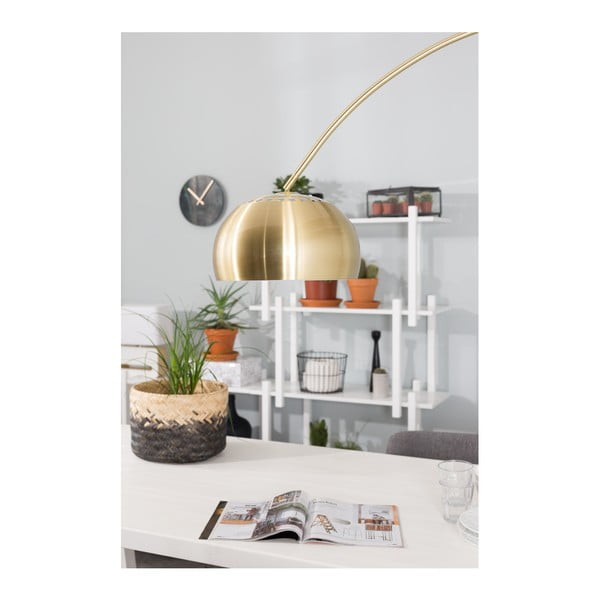 Žalvario spalvos grindų šviestuvas Zuiver Bow-image-4