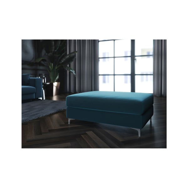 Tamsiai mėlynas aksominis pufas Devichy Rothe-image-3