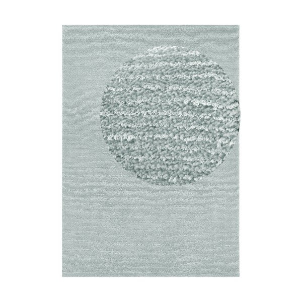 Šviesiai mėlynas kilimas Mint Rugs Supersoft, 120 x 170 cm
