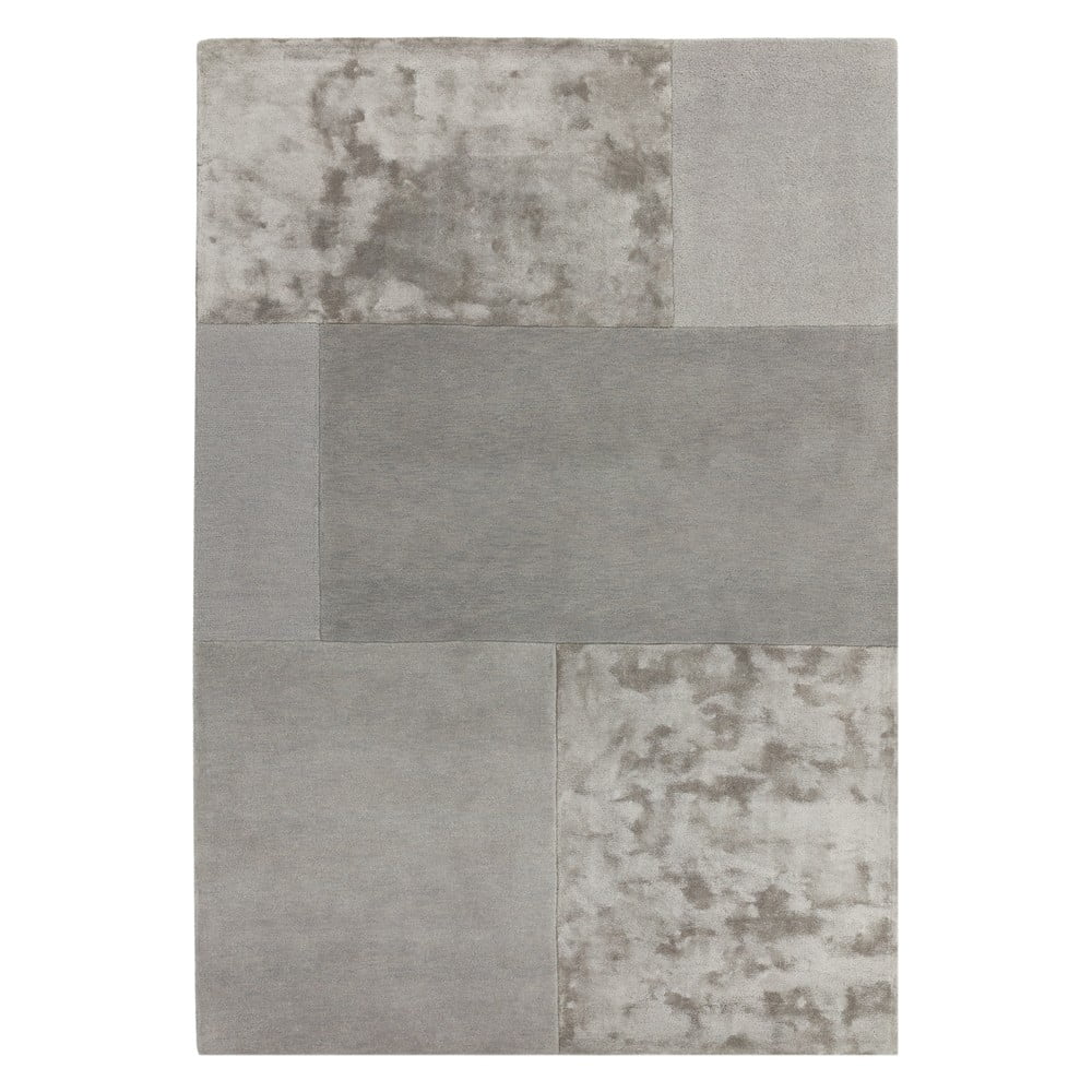 Pilkas kilimas Asiatic Carpets Tate Tonal Textures, 160 x 230 cm