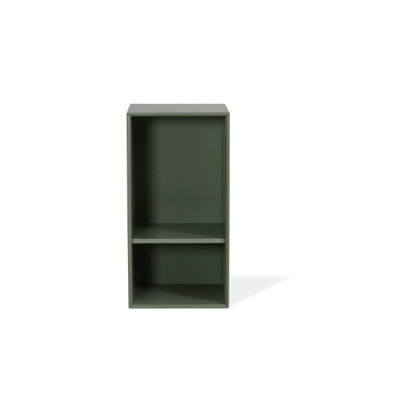 Tamsiai žalios spalvos lentyna Tenzo Z Halfcube, 36 x 70 cm