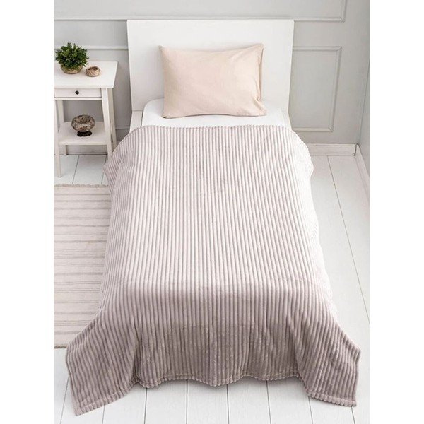 Antklodė ir pledas iš mikropliušo 160x220 cm – Mila Home-image-2
