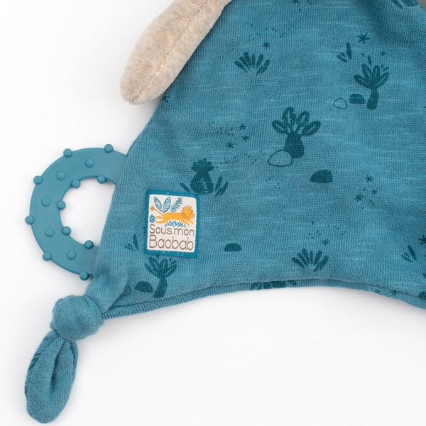 Mėlynas miegamojo kilimėlis Elephant - Moulin Roty-image-3
