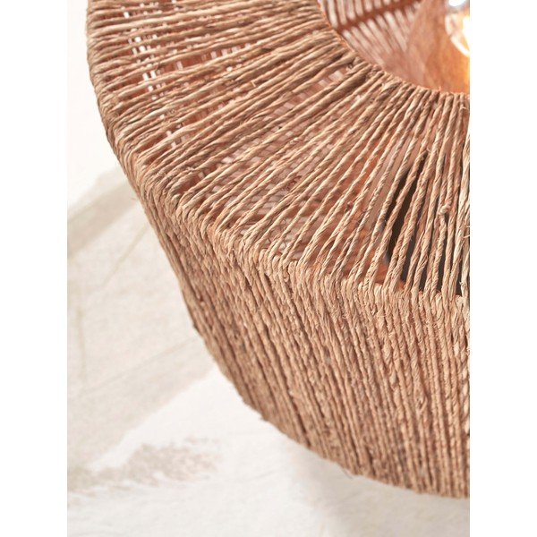 Stalinis šviestuvas natūralios spalvos (aukštis 51 cm) iš džiuto Iguazu – Good&Mojo-image-4