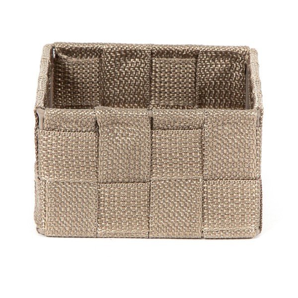 Šviesiai ruda vonios kambario dėžutė daiktams Compactor Tent, 12 x 12 cm-image-2