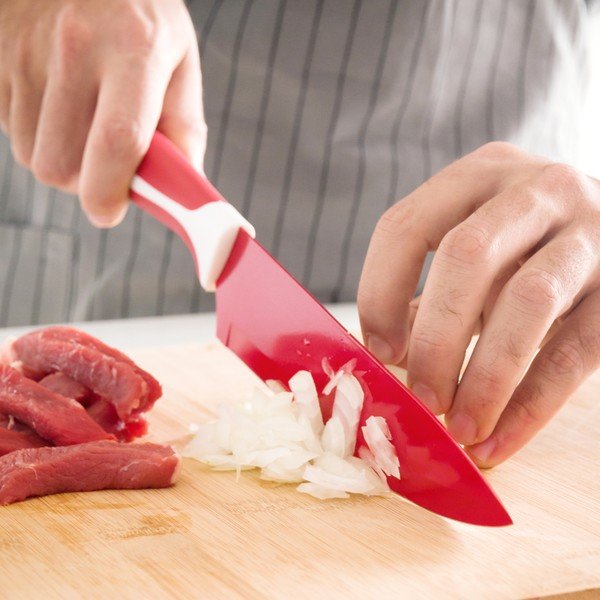 5 keraminių nerūdijančio plieno peilių ir skustuko rinkinys InnovaGoods-image-3