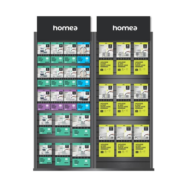 Vakuuminė iš plastiko spintos daiktadėžė 40x40x25 cm – Homéa-image-2