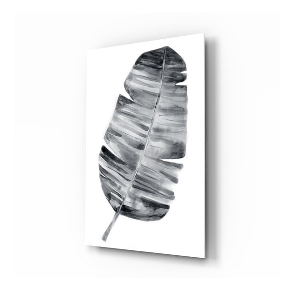 Paveikslas ant stiklo Insigne Feather, 70 x 110 cm