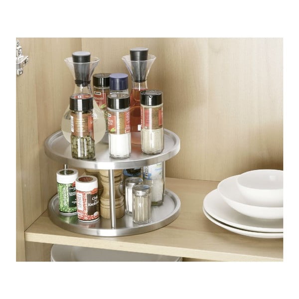 Nerūdijančiojo plieno padėklas Wenko Turn Duo, ø 26,5 cm-image-1