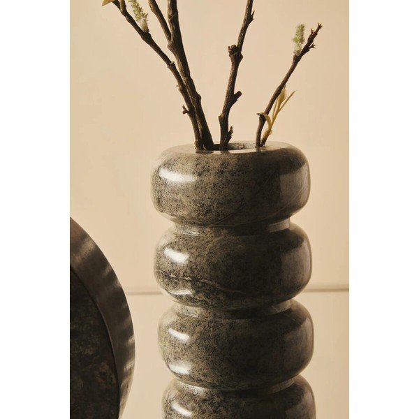 Žalios spalvos iš marmuro vaza (aukštis 25 cm) Fazio – Premier Housewares-image-1
