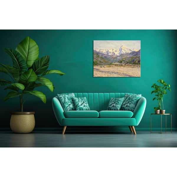 Paveikslo reprodukcija 70x55 cm The Valley of the Nervia, Claude Monet – Fedkolor-image-1