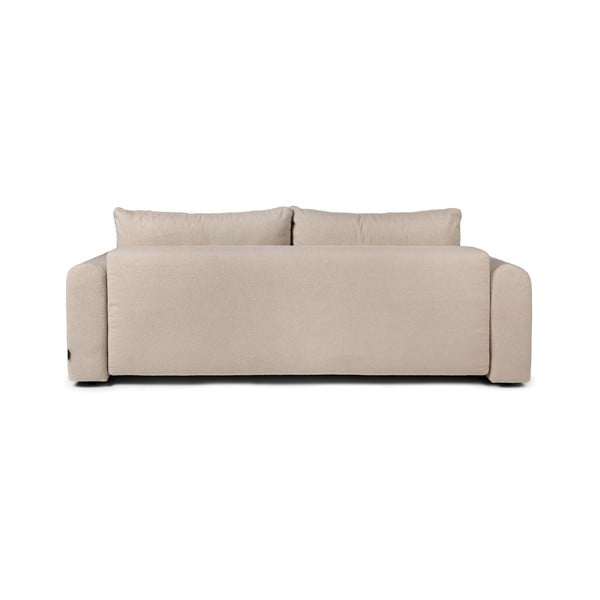 Iš boucle sulankstoma sofa smėlio spalvos 247 cm Quinoa – Bonami Selection-image-4