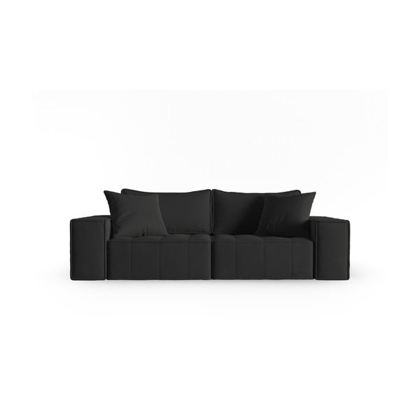 Sofa juodos spalvos 212 cm Mike – Micadoni Home