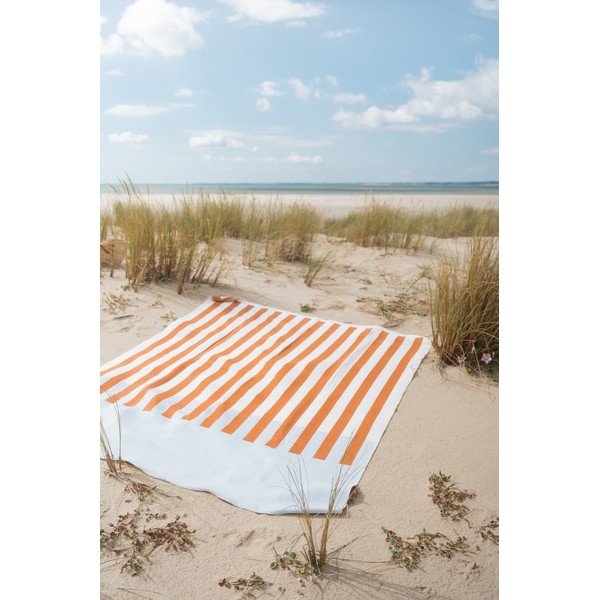 Oranžinės spalvos antklodė ir pledas 160x200 cm Onu – noo.ma-image-2