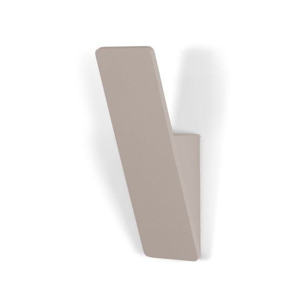 Sieninis taupe spalvos iš plieno kablys Angle – Spinder Design