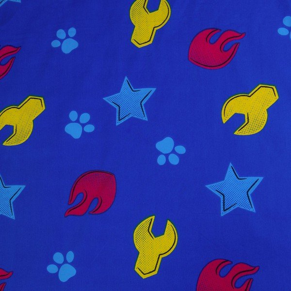 Mėlynos spalvos iš medvilnės vaikiška patalynė vaikiškai lovai 100x135 cm Paw Patrol "Pawsome days ahead" – Jerry Fabrics-image-4