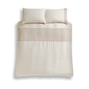 Smėlio spalvos iš mikrosatino dvigulė/itin ilga patalynė 230x220 cm Deco Sequin – Catherine Lansfield