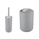 Iš plastiko vonios reikmenų rinkinys pilkos spalvos Brasil – Wenko