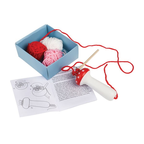 Kūrybinis žaislas Knitting Kit Mushroom – Rex London-image-4