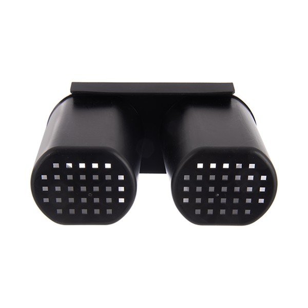 Juodos ir baltos spalvos iš metalo kiaurasamtis 41,5x17 cm Deluxe – Orion-image-3