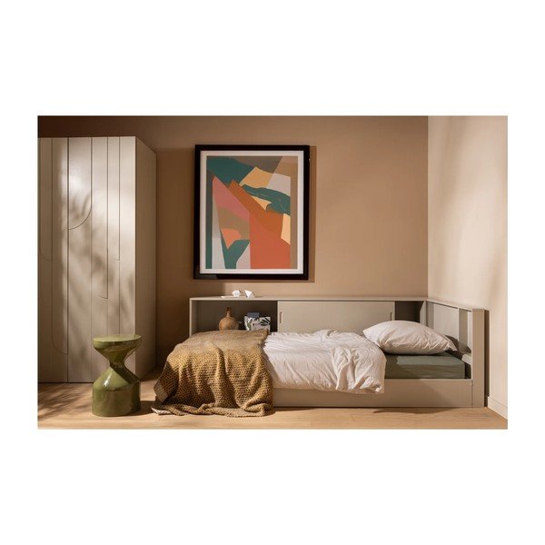 Apvalios formos šoninis stalas iš metalo ø 30 cm Floyd – WOOOD-image-1