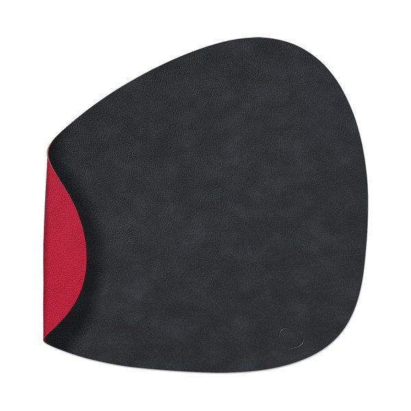 Iš eko odos padėkliukas 37x44 cm Curve L Double Cloud – LIND DNA