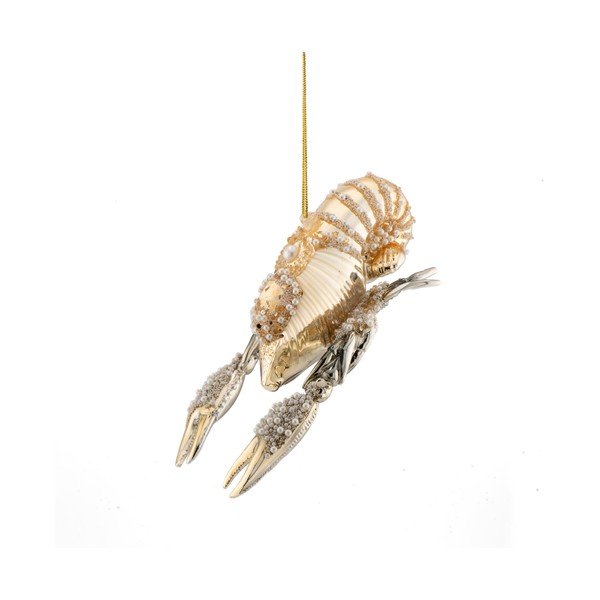 Iš stiklo eglutės papuošimas 13,5 cm Bejewelled Lobster – Sass & Belle