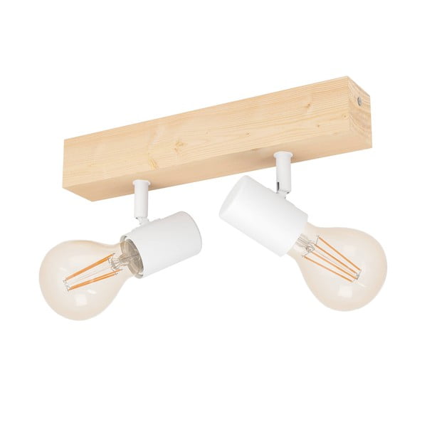 Lubinis šviestuvas baltos spalvos/natūralios spalvos 5x30 cm TOWNSHEND 3 – EGLO