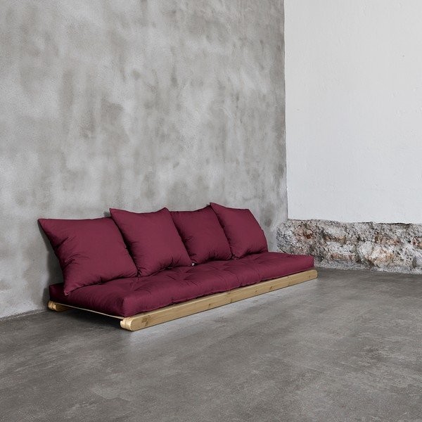 "Karup Figo" gultas, Raw/Bordo, 70 cm-image-3
