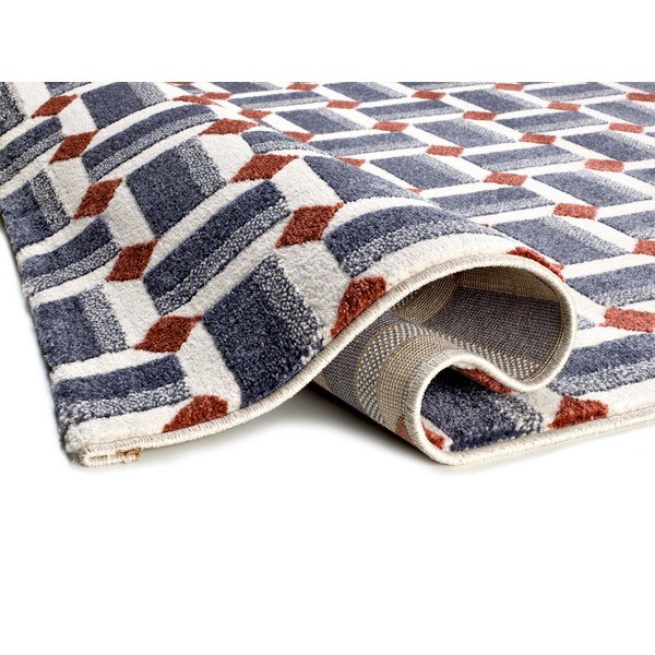 Mėlynos spalvos kilimas 80x150 cm Amara – Universal-image-4