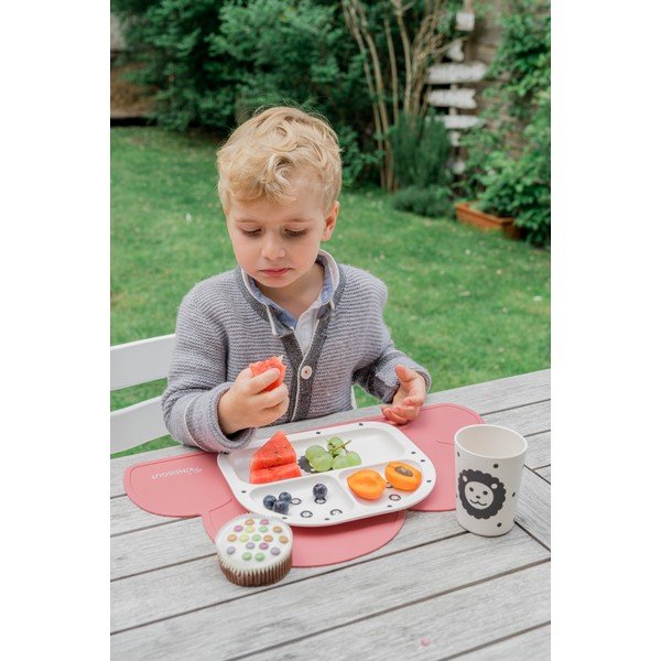 Tamsiai rožinis silikoninis padėkliukas Kindsgut Cloud, 49 x 27 cm-image-4